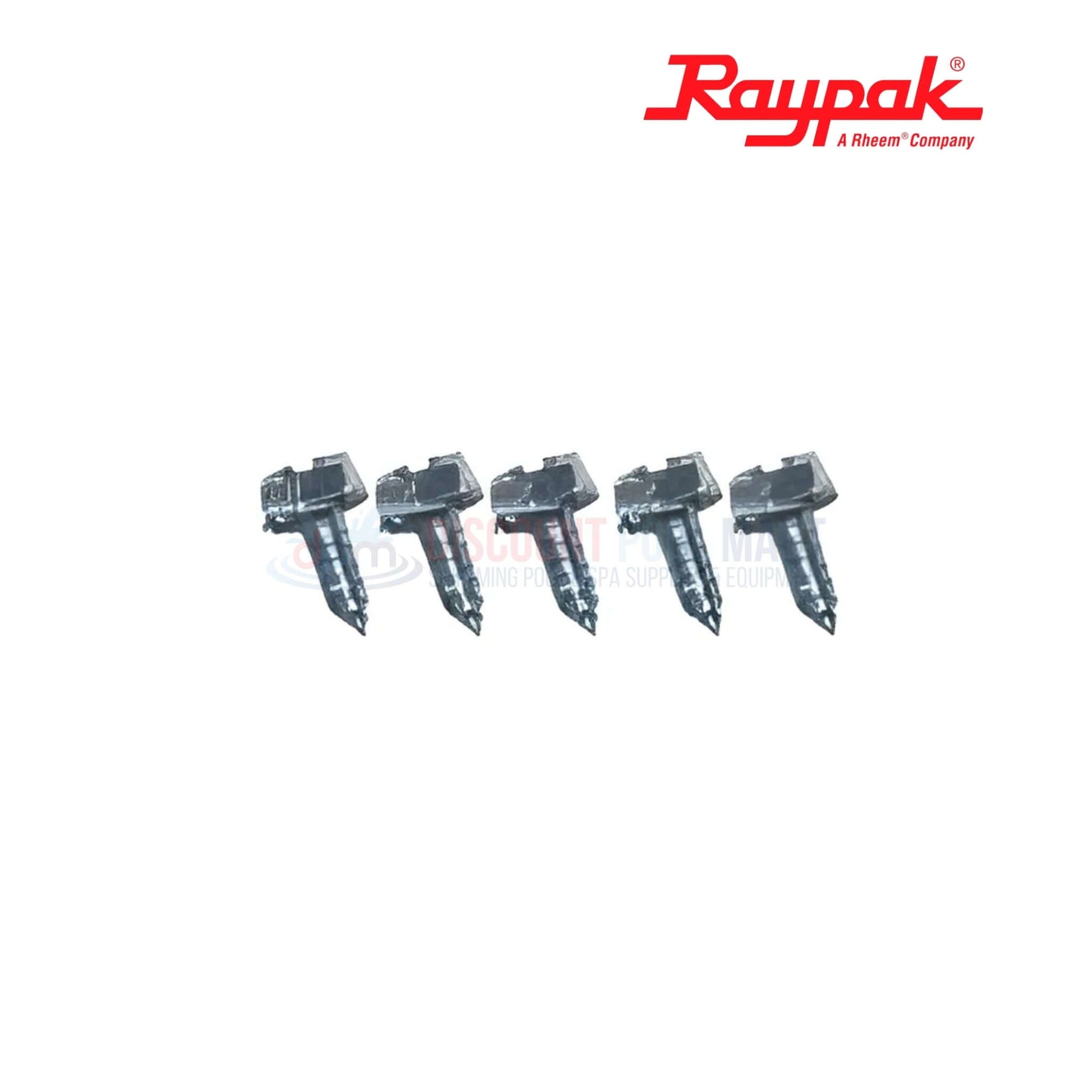 008156F | Raypak D-2 Power Vent Blower Kit, OEM blower assembly, black, suitable for pool heater venting, Discount Pool Mart.
