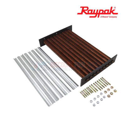 Raypak 010058F | Raypak 406A/407A ASME Copper Tube Bundle Heat Exchanger with copper tubes and hardware from Discount Pool Mart.