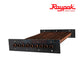 010058F | Raypak 406A/407A ASME Copper Tube Bundle Heat Exchanger showing nine copper tubes and a metal header, from Discount Pool Mart.