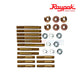 Raypak 010058F | Raypak 406A/407A ASME Copper Tube Bundle Heat Exchanger stud-bolt kit and washers from Discount Pool Mart.