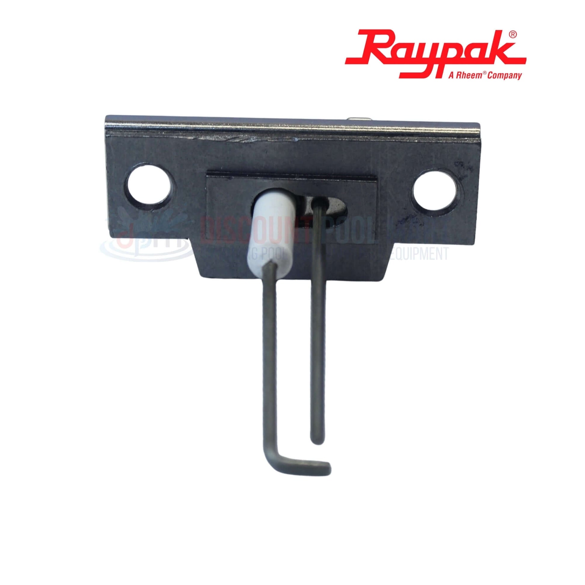Raypak 014124F Direct Spark Ignitor DSI for 259A and 409A pool heaters from Discount Pool Mart, detailed front view.
