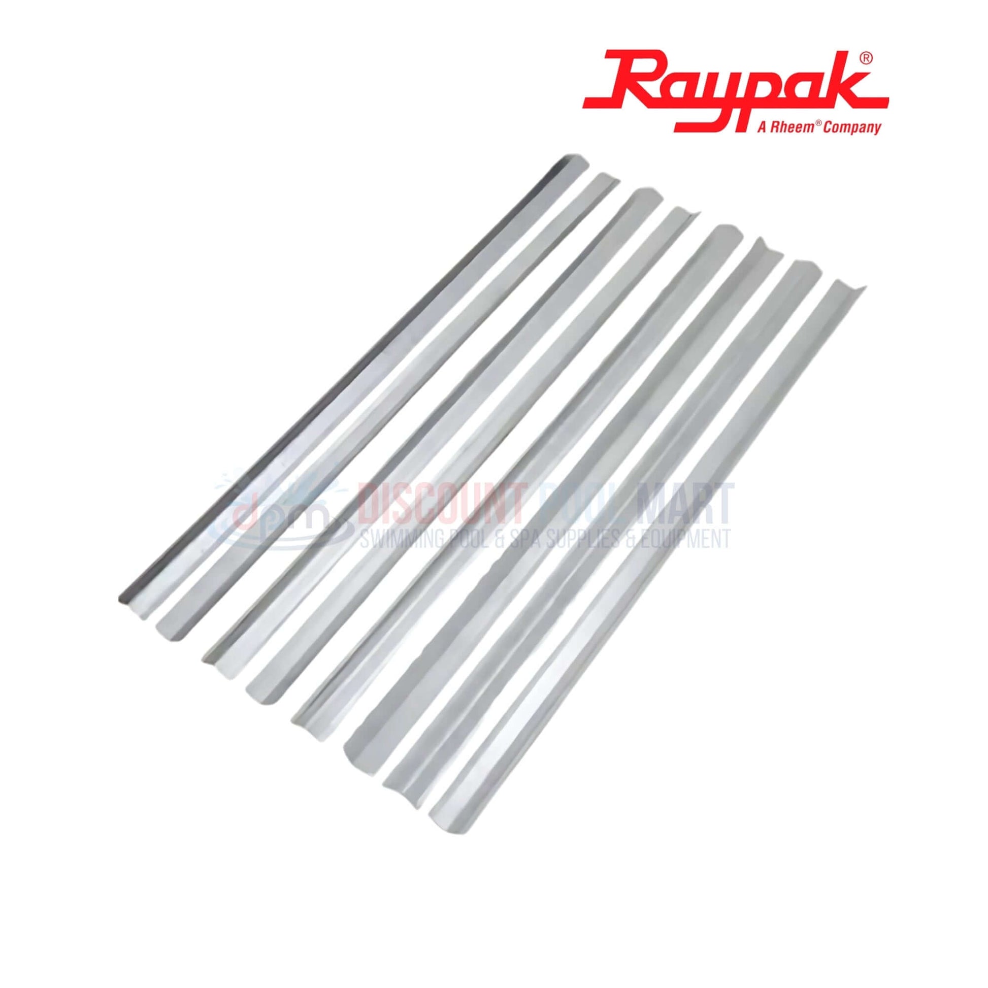 Raypak 017977F | Raypak ASME 406A/407A Copper Tube Bundle Heat Exchanger parts at Discount Pool Mart, sleek metallic design.