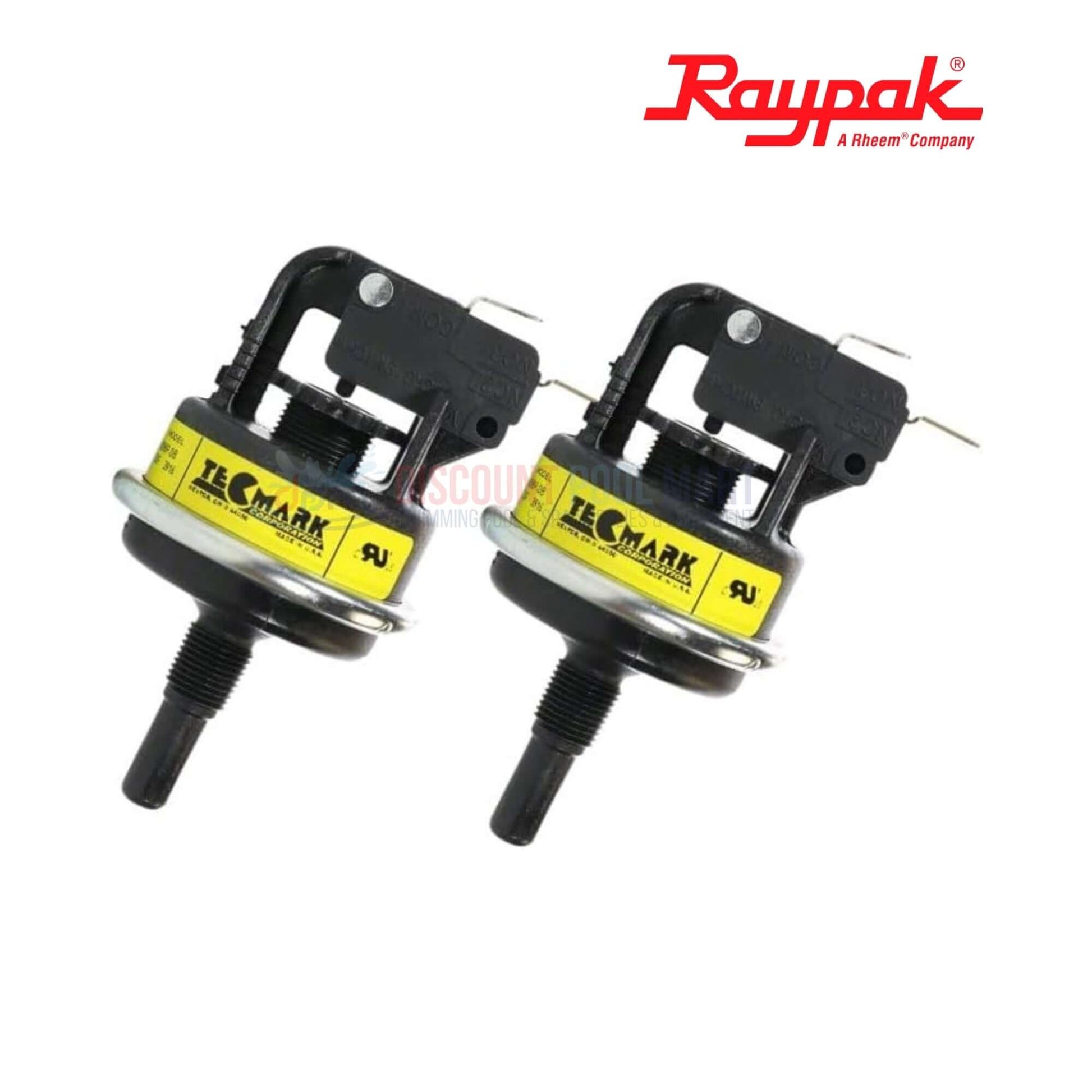 Raypak 019049F | Raypak Complete Header Kit For Avia 264A & 404A, featuring dual header valves for swimming pool parts