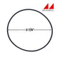 Magic Plastics 0301-154 O-Ring, 2" spring check valve replacement, 7/8" diameter, pool supplies from Discount Pool Mart.