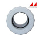 Magic Plastics 1.5" Copper to PVC Coupling Adapter 0606-15 in white, suitable for pool supplies by Discount Pool Mart.