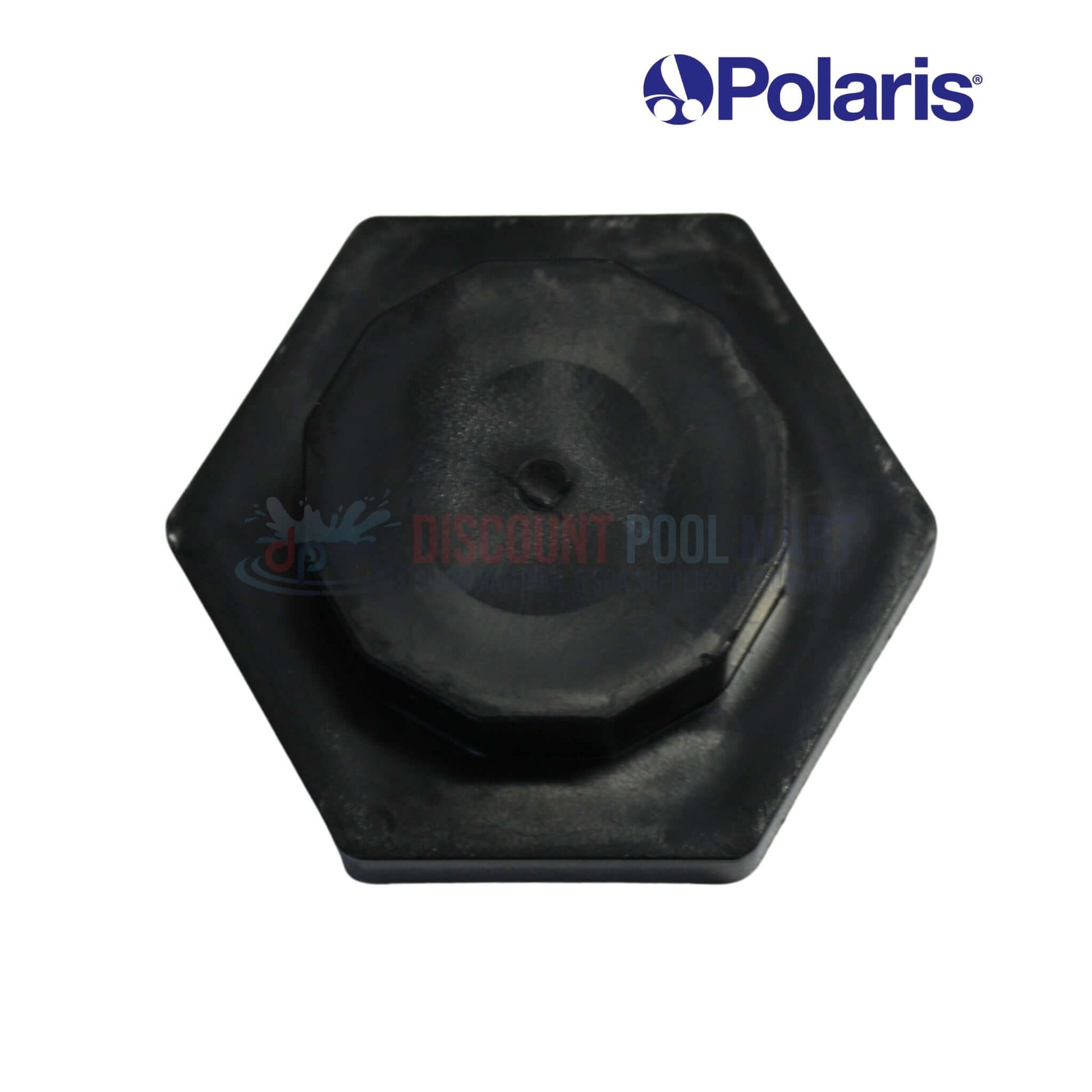 10-102-00 | Polaris UWF Wall Fitting Removal Tool, hexagonal black plastic wrench for secure removal of pool fittings, Discount Pool Mart.