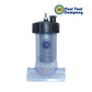 104C-2 | Pool Tool Inline Anti Electrolysis Corrosion Zinc Anode with clear body, used for pool corrosion prevention by Discount Pool Mart.