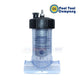 104C-2 | Pool Tool Inline Anti Electrolysis Corrosion Zinc Anode in clear plastic, designed for pool protection, from Discount Pool Mart.