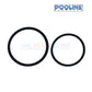 11512 | Pooline Cartridge Filter & 0.75HP Pump | 90 Sq. Ft. black rubber O-rings set, pool supplies from Discount Pool Mart.
