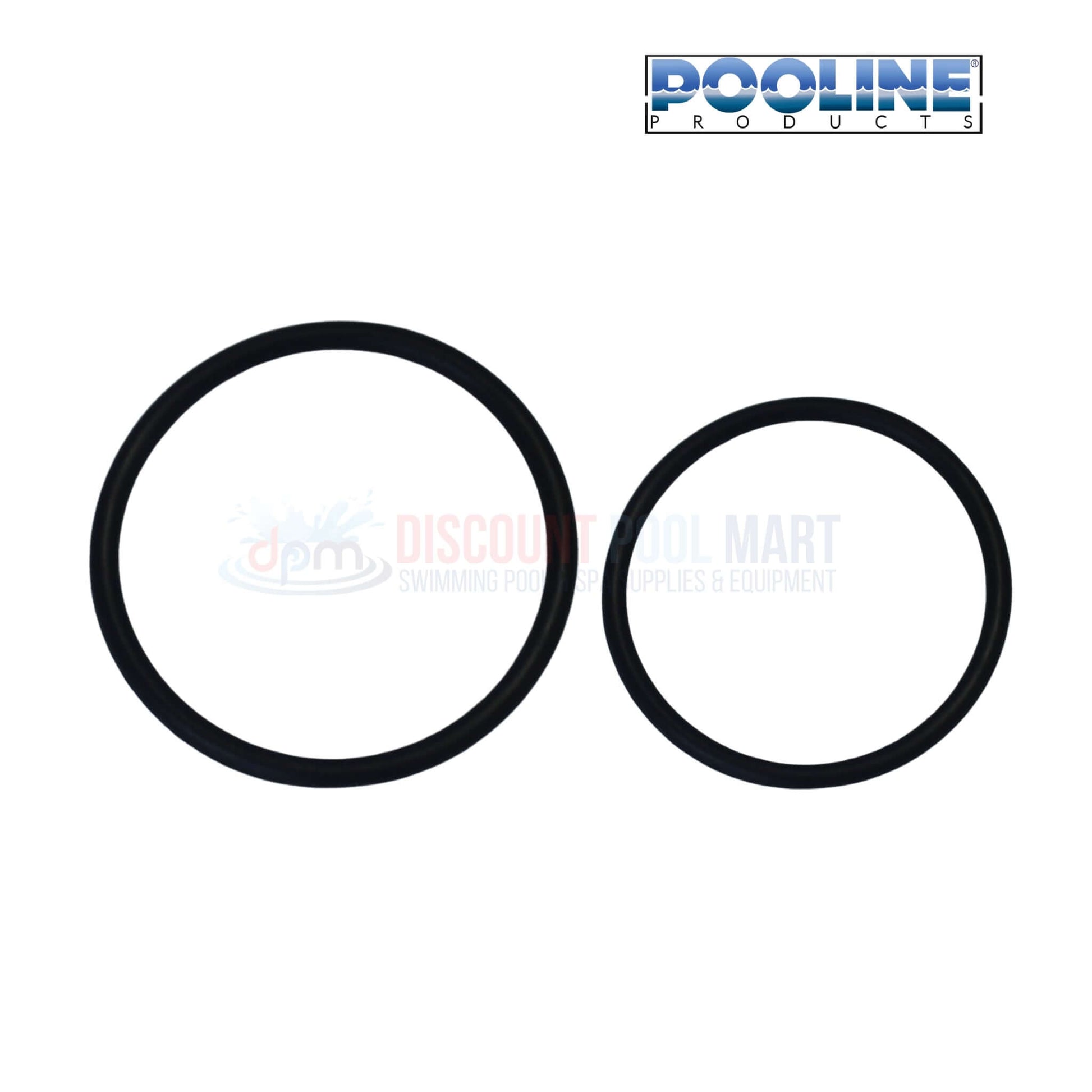 11512 | Pooline Cartridge Filter & 0.75HP Pump | 90 Sq. Ft. black rubber O-rings set, pool supplies from Discount Pool Mart.