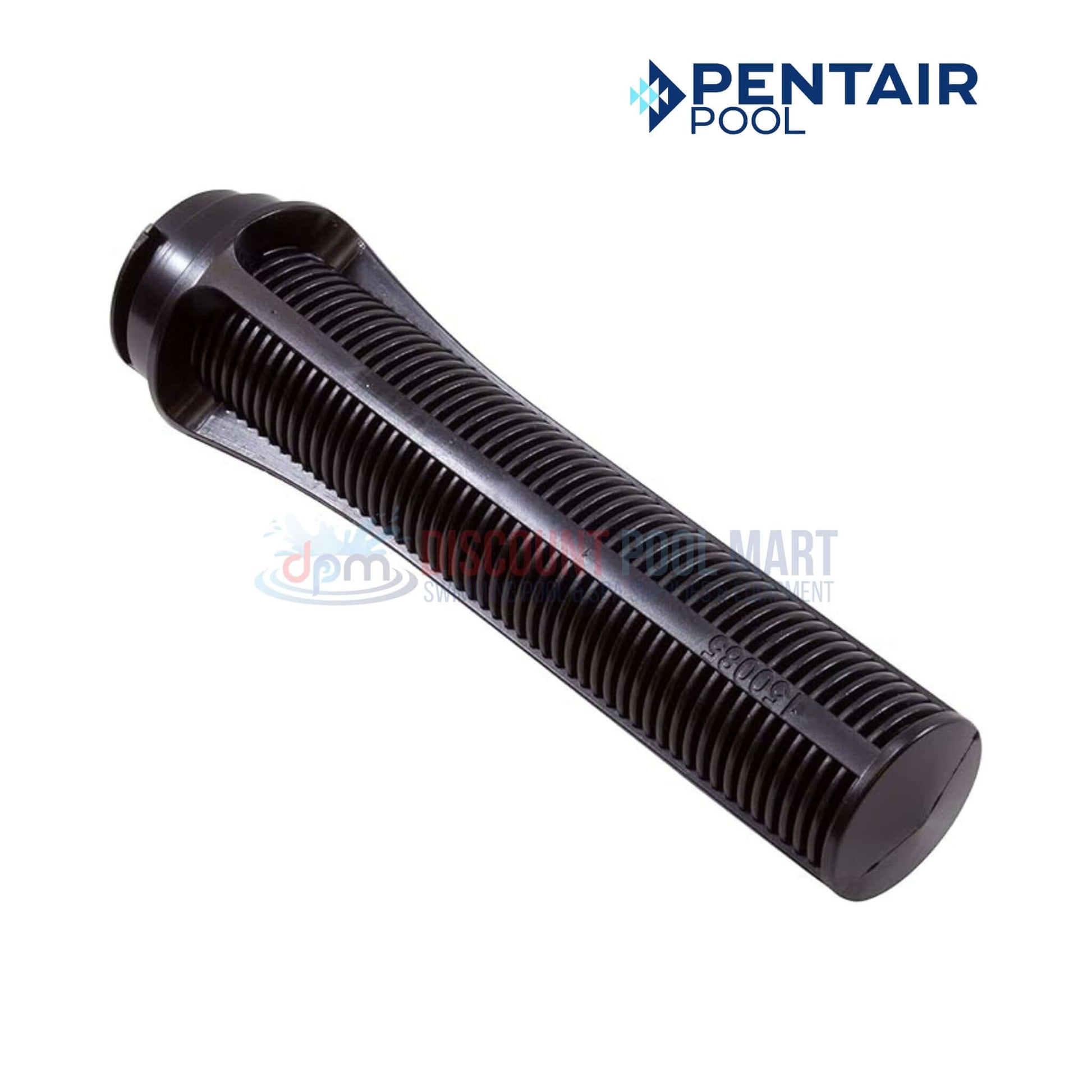 Pentair 150085 Extra Long Sand Filter Lateral by Discount Pool Mart, black with ribbed design for optimal filtration.