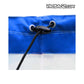 Close-up of VacBagz 1506-30 | VacBagz Power Vacuum 80 Micron Bag | 30" | Blue neck design with bungee cord, ideal for pool cleaning.