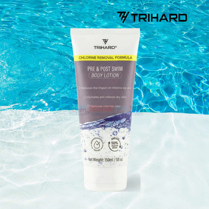 Trihard Swimmers Pre & Post Body Lotion for Chlorine Removal