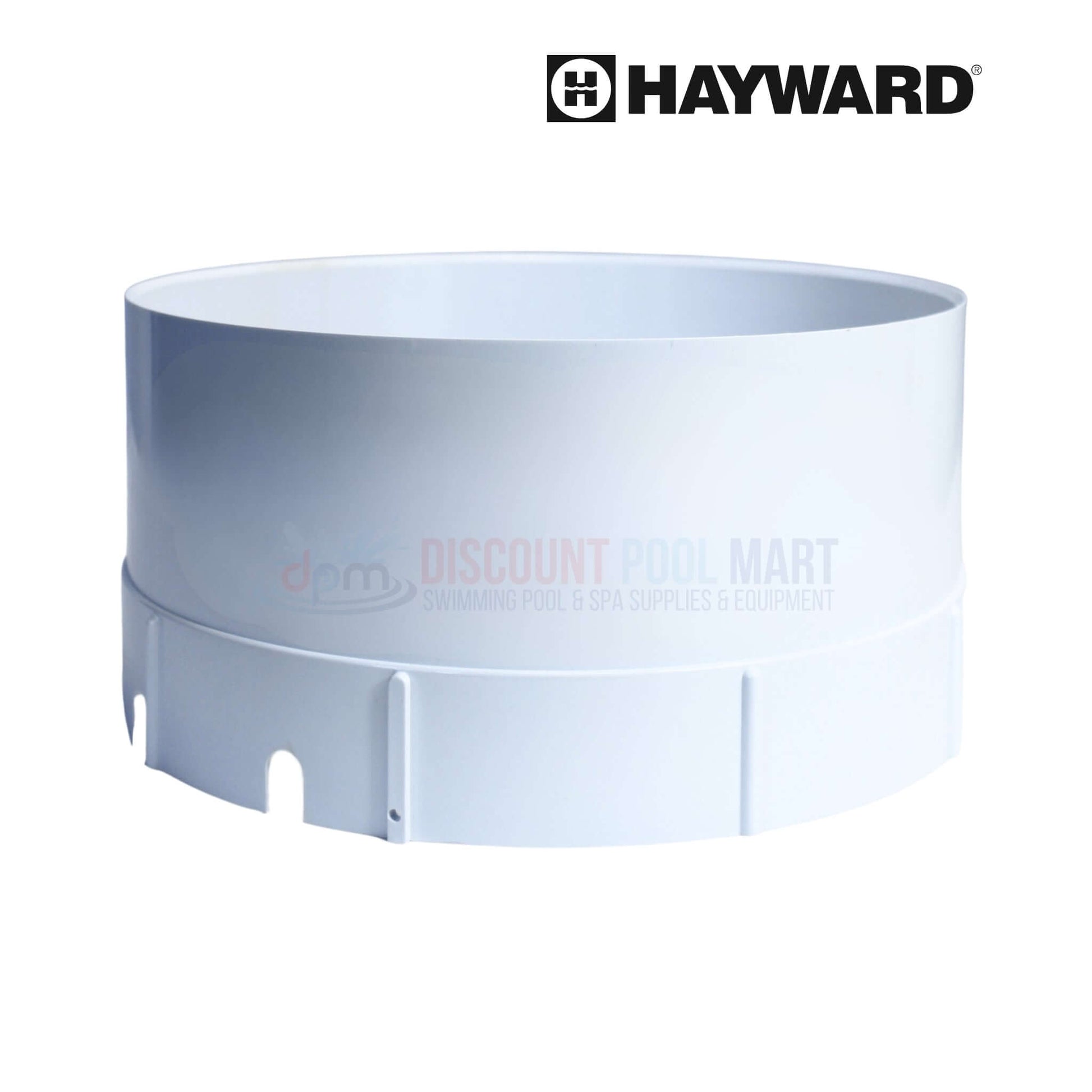 25526-000-000 | CMP Skimmer Extension Collar For Sta-Rite U-3 Swimquip WC37-503P, white collar for pool skimmers by Hayward.