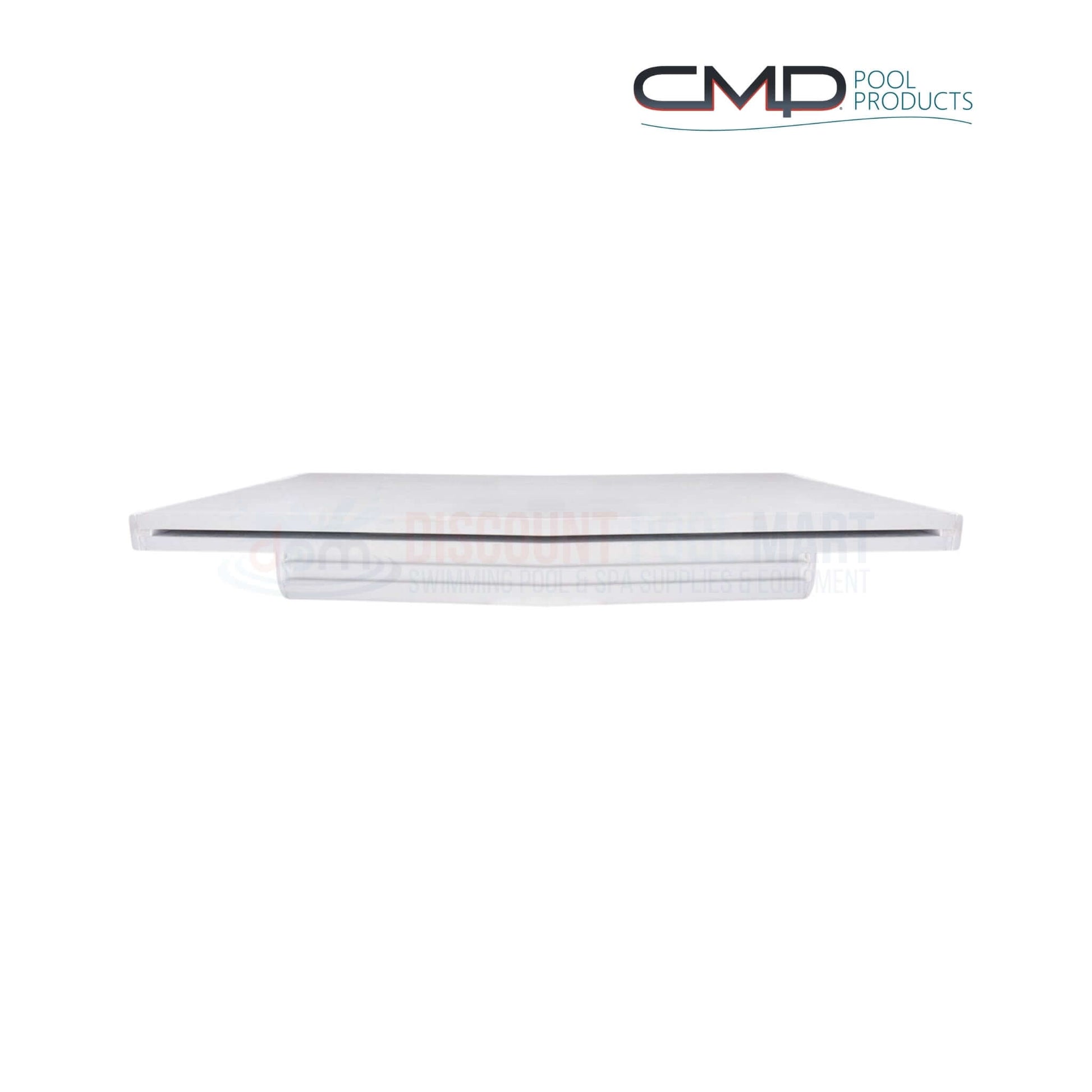 25577-180-000 | CMP Natural Wonders 18" x 6" Lip White Waterfall, white color, back view, pool supplies from Discount Pool Mart.