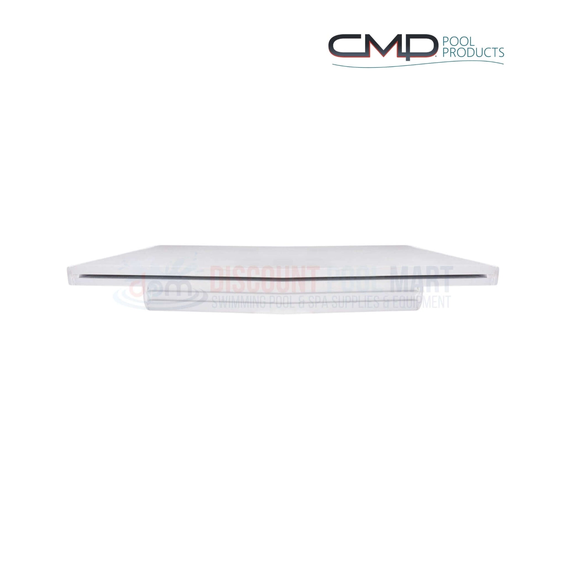 CMP Natural Wonders 72" x 6" Lip White Waterfall 25577-630-000, top view, UV-resistant, pool feature at Discount Pool Mart.