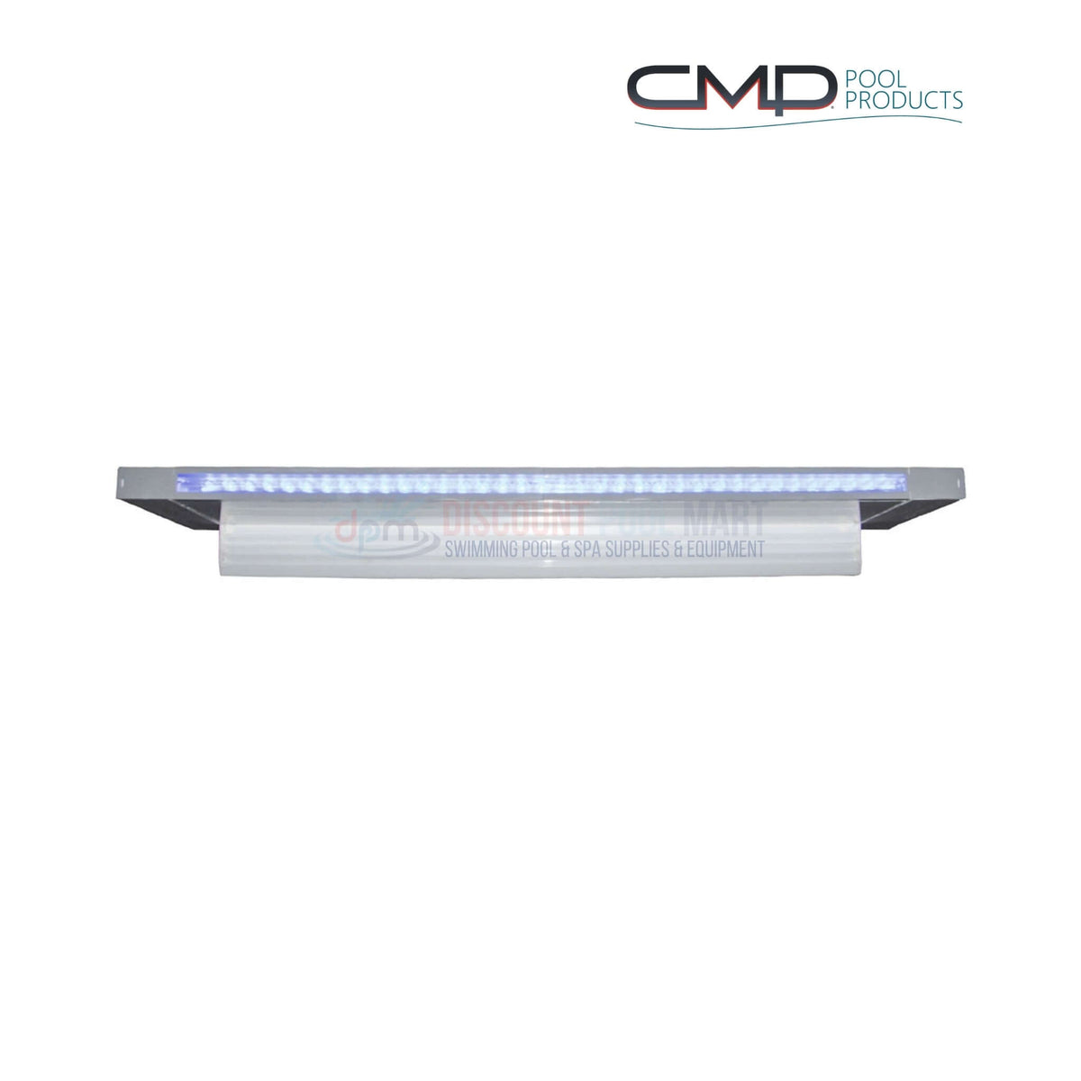CMP Brilliant Wonders 24" LED Waterfall 25677-230-000 with integrated LED light strip, ideal for pools from Discount Pool Mart.