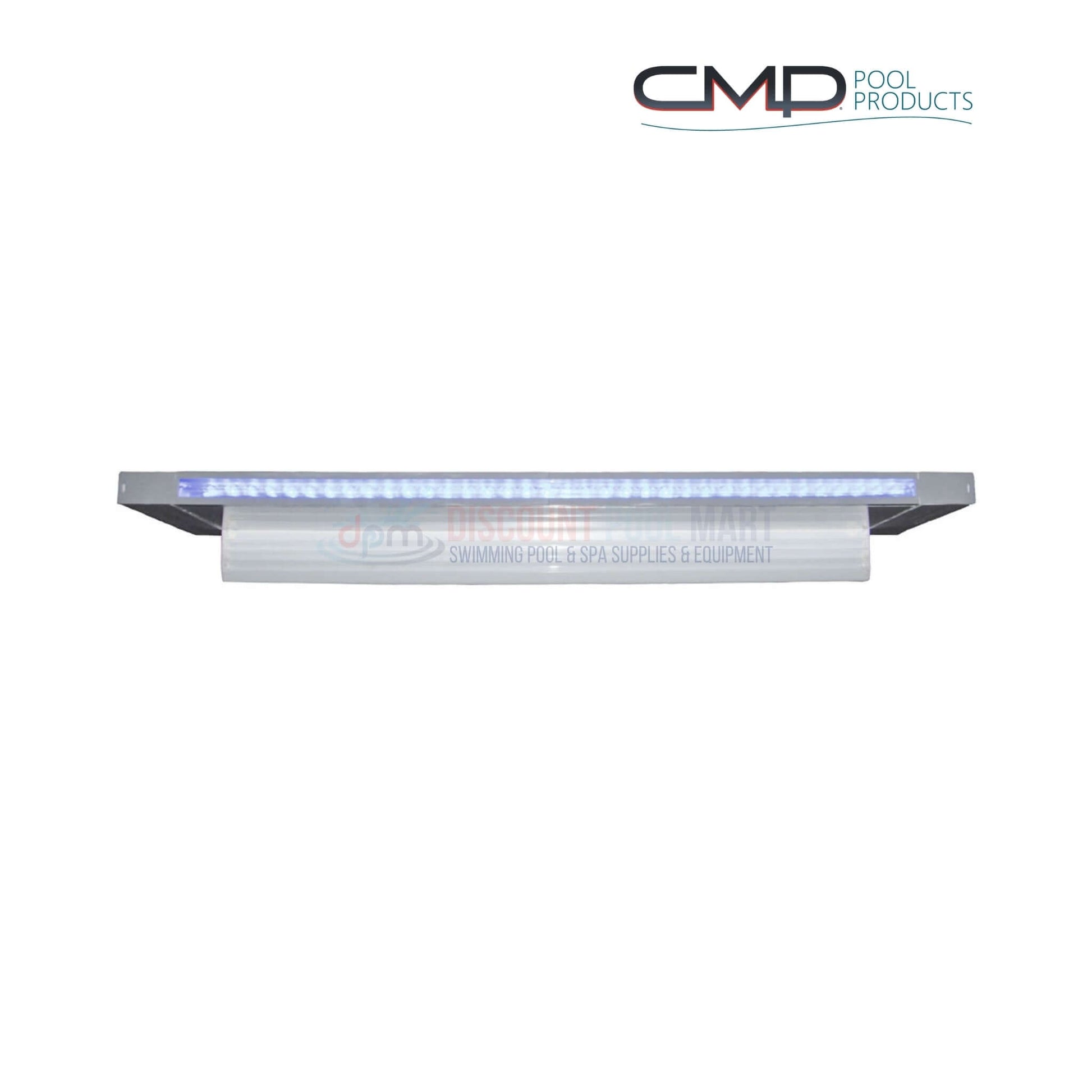 CMP Brilliant Wonders 24" LED Waterfall 25677-230-000 with integrated LED light strip, ideal for pools from Discount Pool Mart.