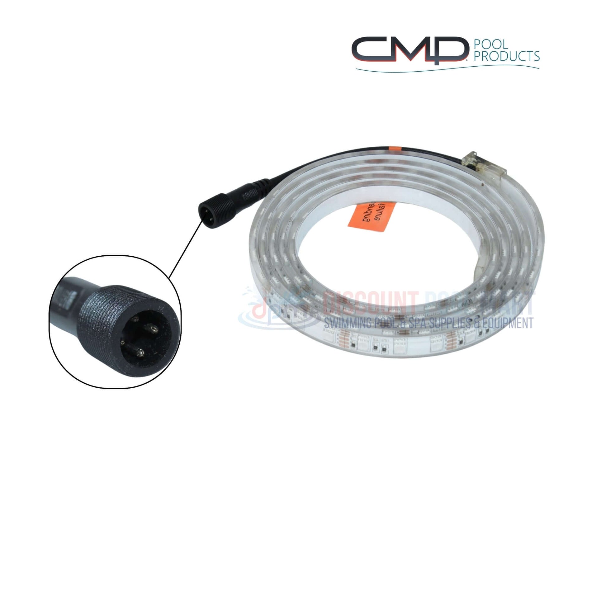 CMP Brilliant Wonders 36" LED Waterfall Light Strip 25677-330-950, clear cable with plug, suitable for pool supplies, DPM.