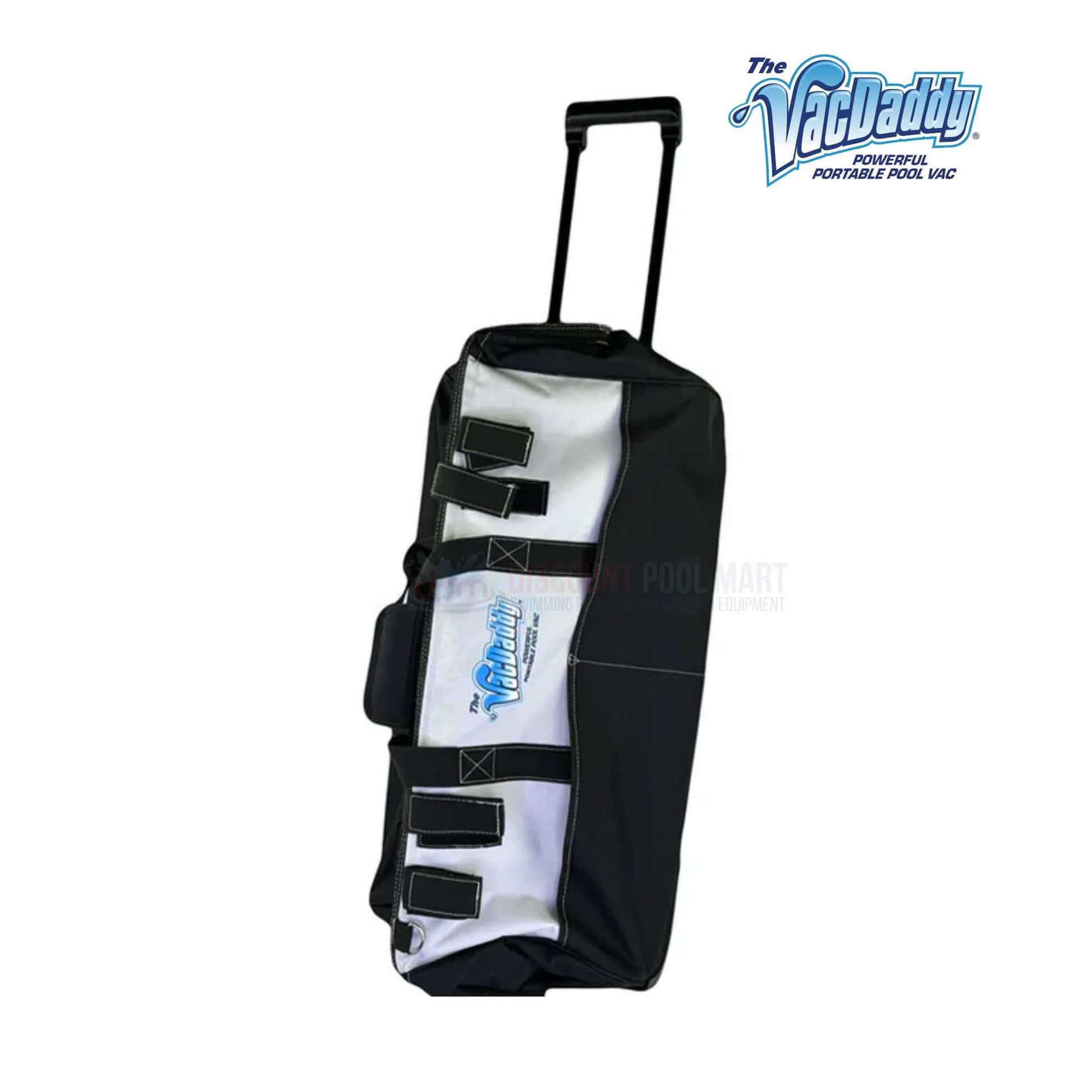 The VacDaddy carry bag for portable pool vacuum cleaner Pro Bundle with SKU DPM-VACDADDY-PRB from Discount Pool Mart.