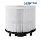 Pentair 27002-0100S Sta-Rite PLM100 Filter Cartridge by Discount Pool Mart, featuring pleated media and black base.