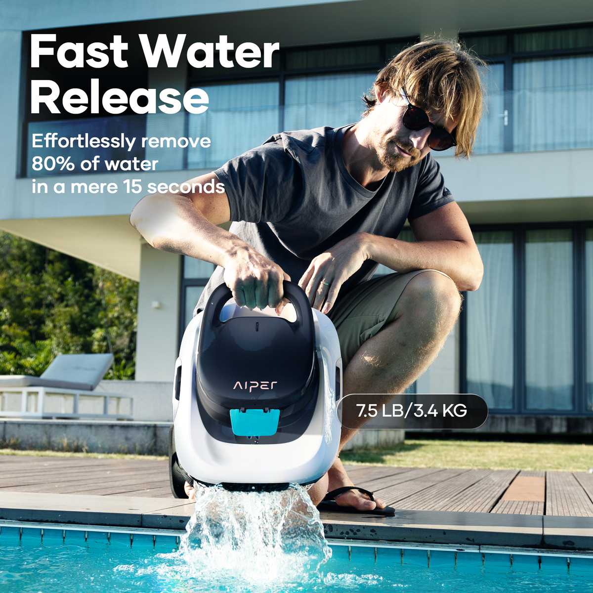 Aiper Scuba 800 hydrodynamic design
