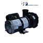 3421221-1A | Waterway 3HP Executive Pump 2 Speed shown from the side; features black and silver motor; ideal for spa use from Discount Pool Mart.