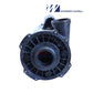 Front view of the Waterway 3421821-1A | Waterway 4.5HP Executive Pump 2 Speed, featuring robust black housing. Discount Pool Mart pool supplies.