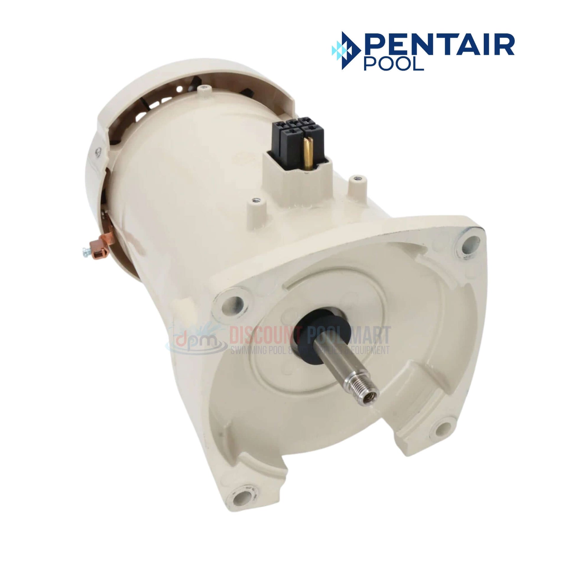 Pentair 350305S IntelliFlo Variable Speed Pump Motor (3.2 kW) in almond color, ideal for energy-efficient pool circulation from Discount Pool Mart.