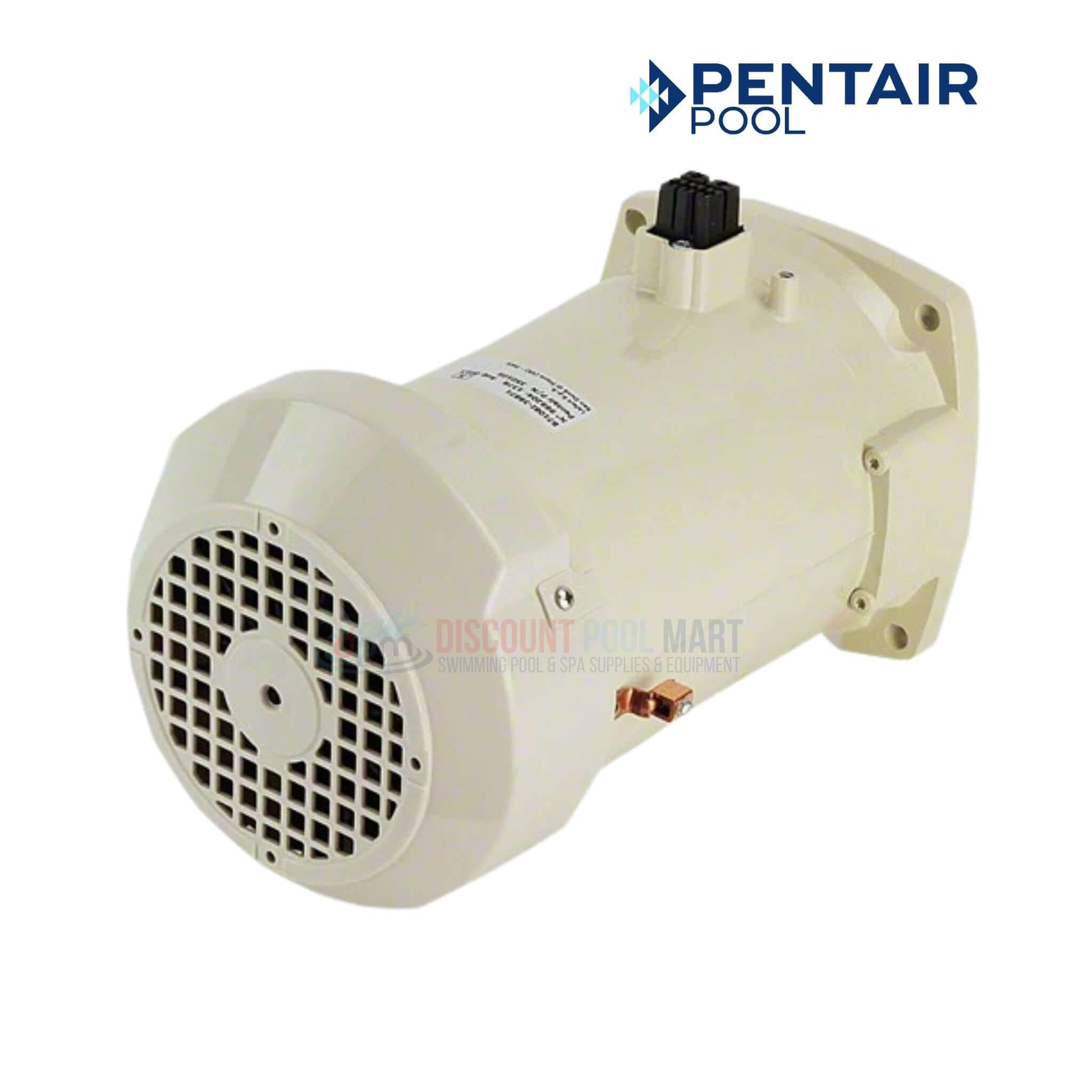 Pentair 350305S IntelliFlo Variable Speed Pump Motor, 3.2 kW, almond color, from Discount Pool Mart, ideal for efficient pool circulation.