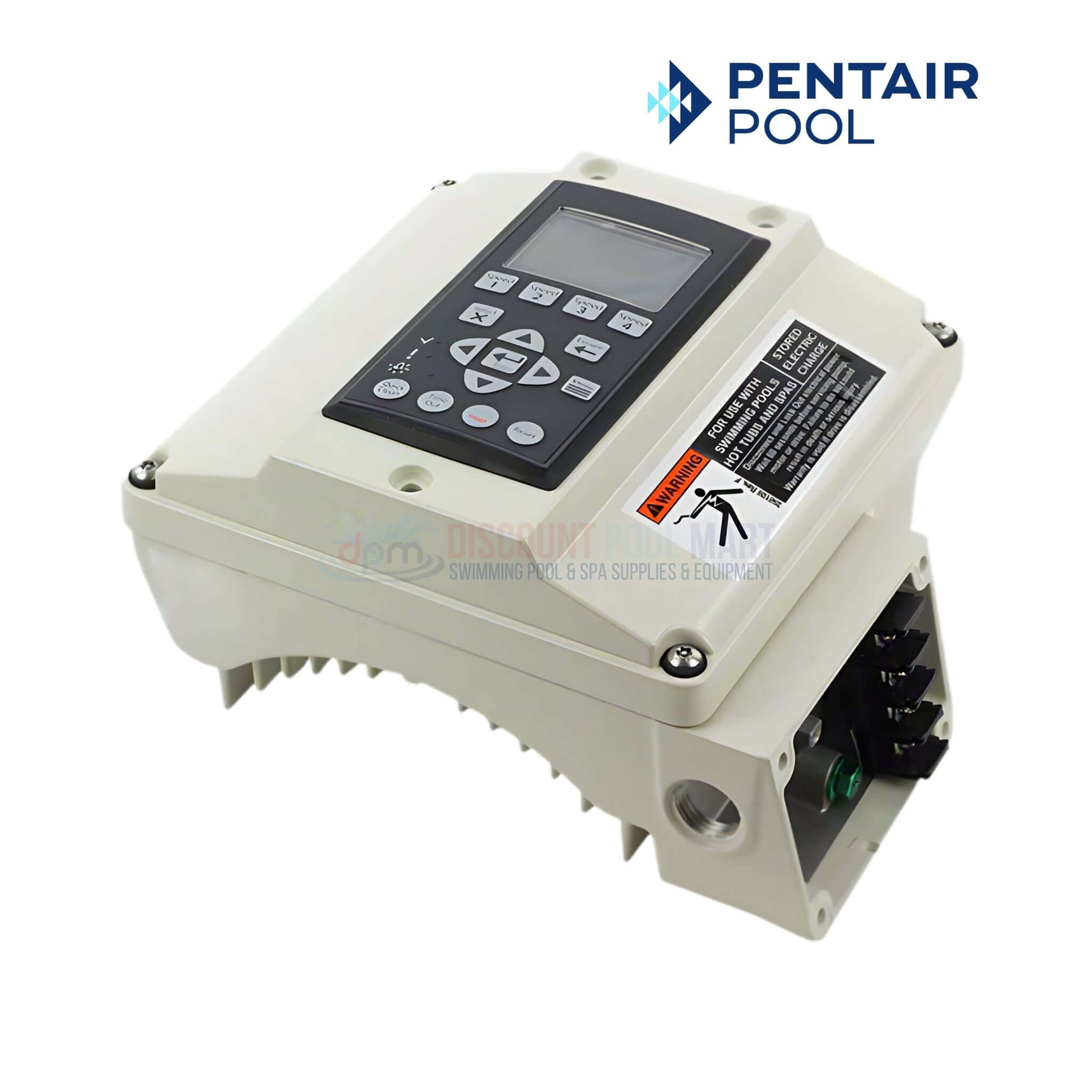 357521Z | Pentair IntelliFlo/Pro XF VSF Drive & Keypad Kit, OEM drive unit showing keypad front, white casing, part of pool supplies from Discount Pool Mart.