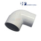 Waterway 411-5080 | Waterway 90 Degree Street Elbow 2" x 2" in white, PVC fitting for pool supplies by Discount Pool Mart.