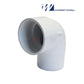 Waterway 411-5080 | Waterway 90 Degree Street Elbow 2" x 2" in white PVC, ideal for pool plumbing, from Discount Pool Mart.