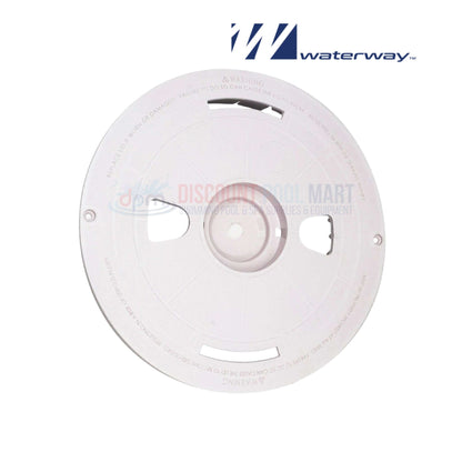 Waterway 519-6450 | Waterway Renegade Gunite Skimmer Lid in white, shown from above, ideal for pool supplies at Discount Pool Mart.