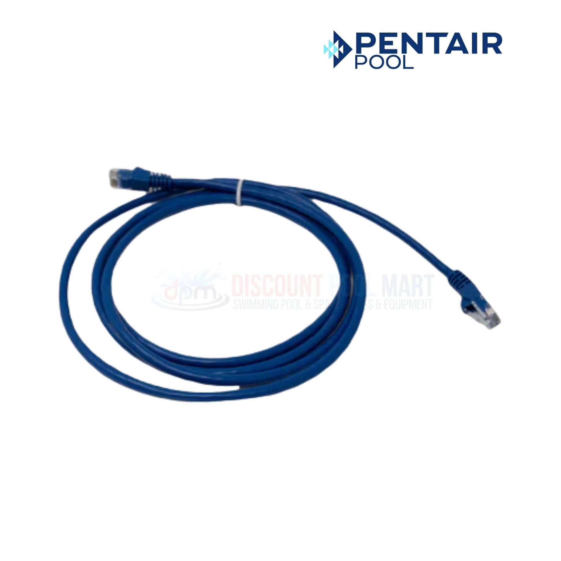 Pentair IntelliCenter Wi-Fi Wireless Link Kit cable, blue Ethernet cable, 523557, from Discount Pool Mart, for pool automation systems.