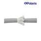 6-114-00 | Polaris 165 Cleaner 10' Sweep Hose, gray flexible hose with connector, ideal for pool cleaning by Discount Pool Mart.