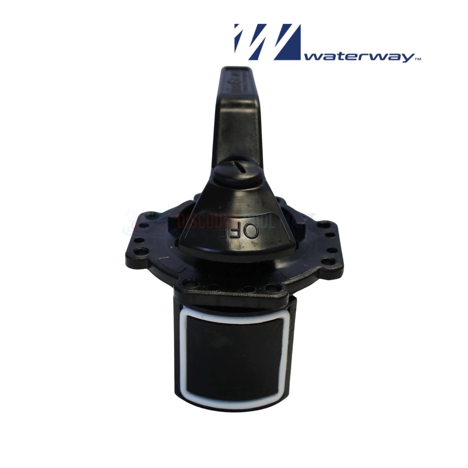 600-7160 | Waterway TruSeal Valve Diverter, black valve kit for spas from Discount Pool Mart, reliable pool supplies.