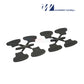 Waterway TruSeal Valve Diverter 600-7160 parts in black for pool plumbing at Discount Pool Mart, showing multiple angle uses.