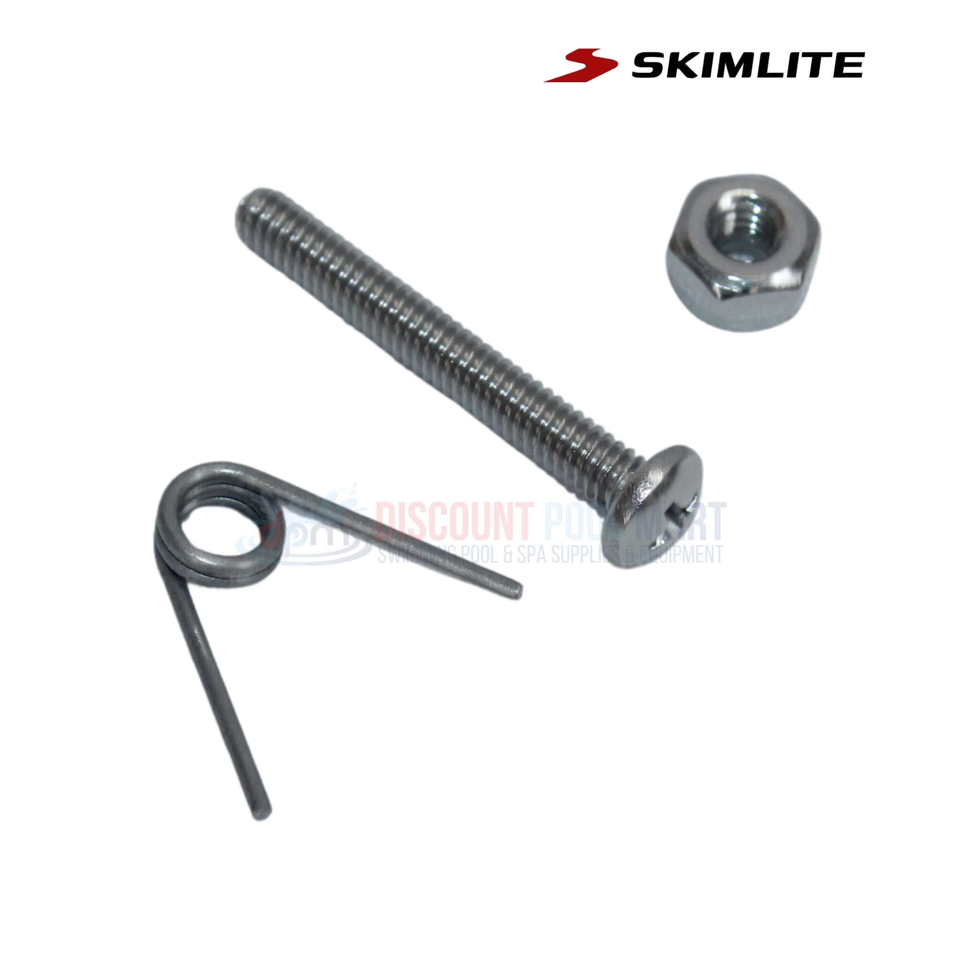 604 | SkimLite Replaceable SnapLite Button replacement hardware including screw, nut, and spring, from Discount Pool Mart.