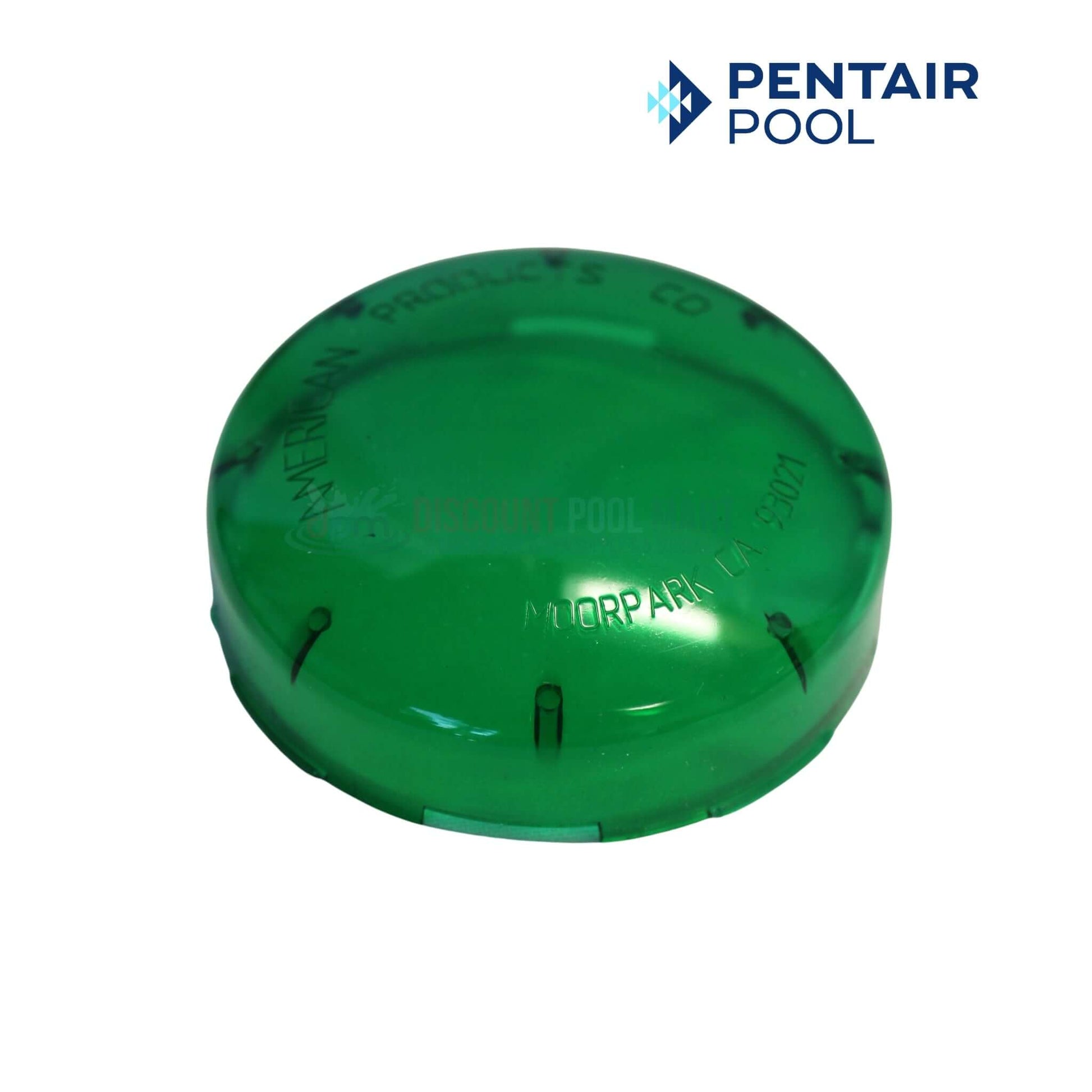 650019 | Pentair Color Lens Cover Kit 6-Pack for SpaBrite green lens cover, part of Discount Pool Mart's swimming pool supplies.