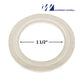 711-4200 | Waterway CrystalWater 2.5" Beveled Bulkhead Gasket, clear, 11½" diameter, essential for pool supplies, DPM.