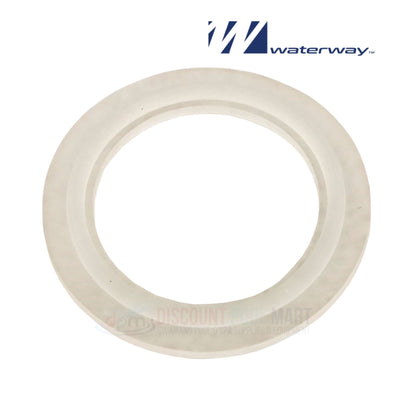 711-4200 | Waterway CrystalWater 2.5" Beveled Bulkhead Gasket with clear design, ideal for pool supplies from Discount Pool Mart.