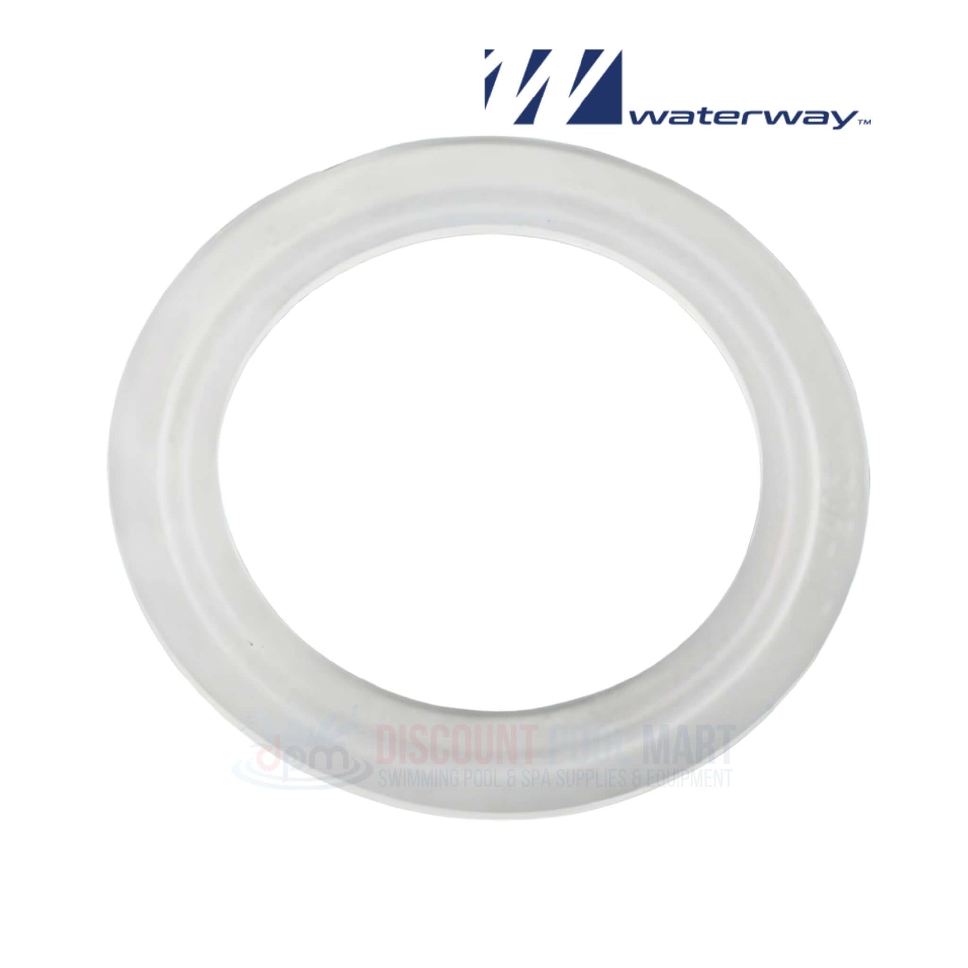 711-6020 | Waterway 2.5" Heater & Pump Union Gasket, durable, chemical-resistant, ribbed seal for pool supplies by Discount Pool Mart.