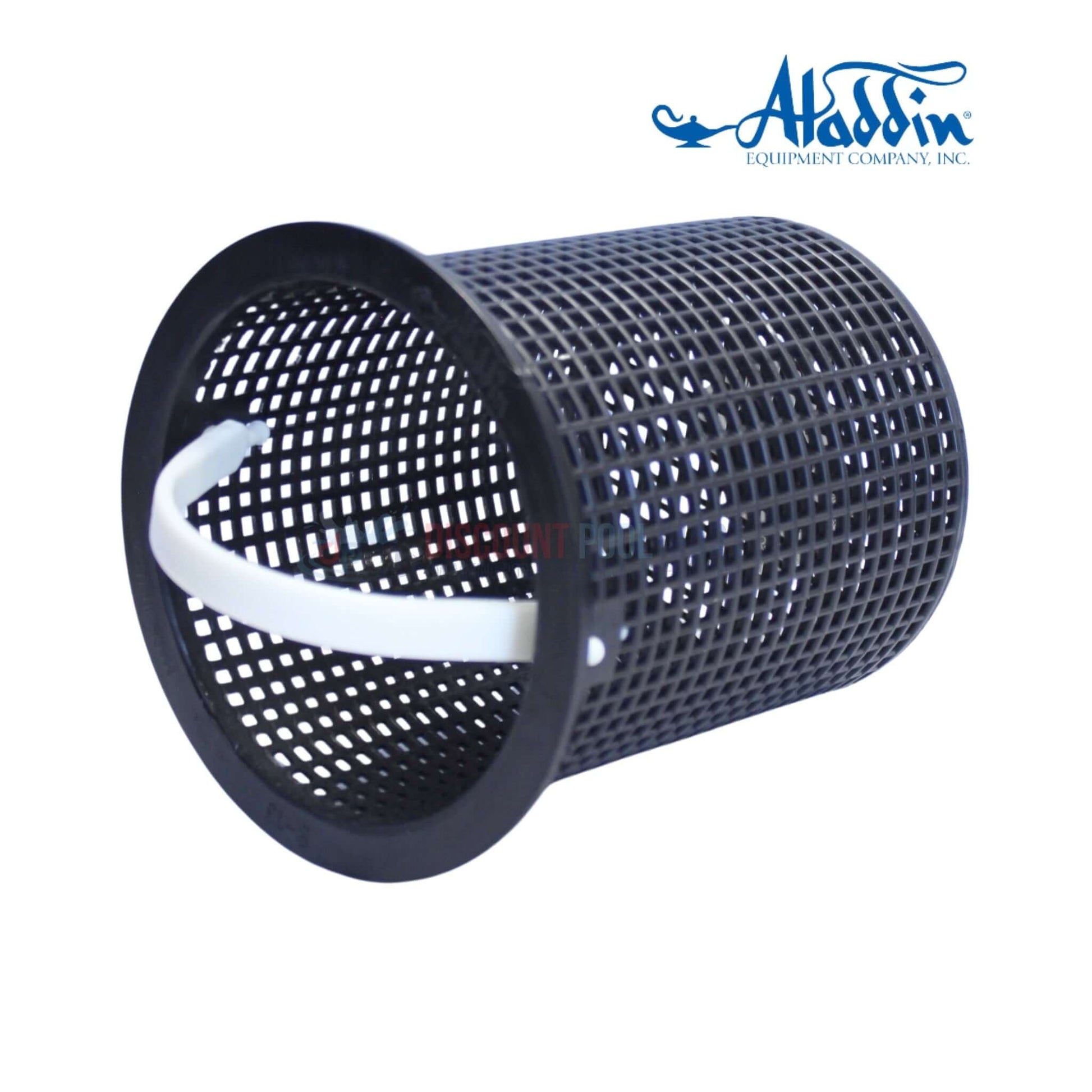 750/750B | Aladdin No Niche Complete Pond Skimmer basket for pool supplies, featuring durable black design, ideal for efficient debris collection.