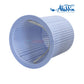 750/750B | Aladdin No Niche Complete Pond Skimmer pool filter basket, light blue, showing interior mesh design, from Discount Pool Mart.
