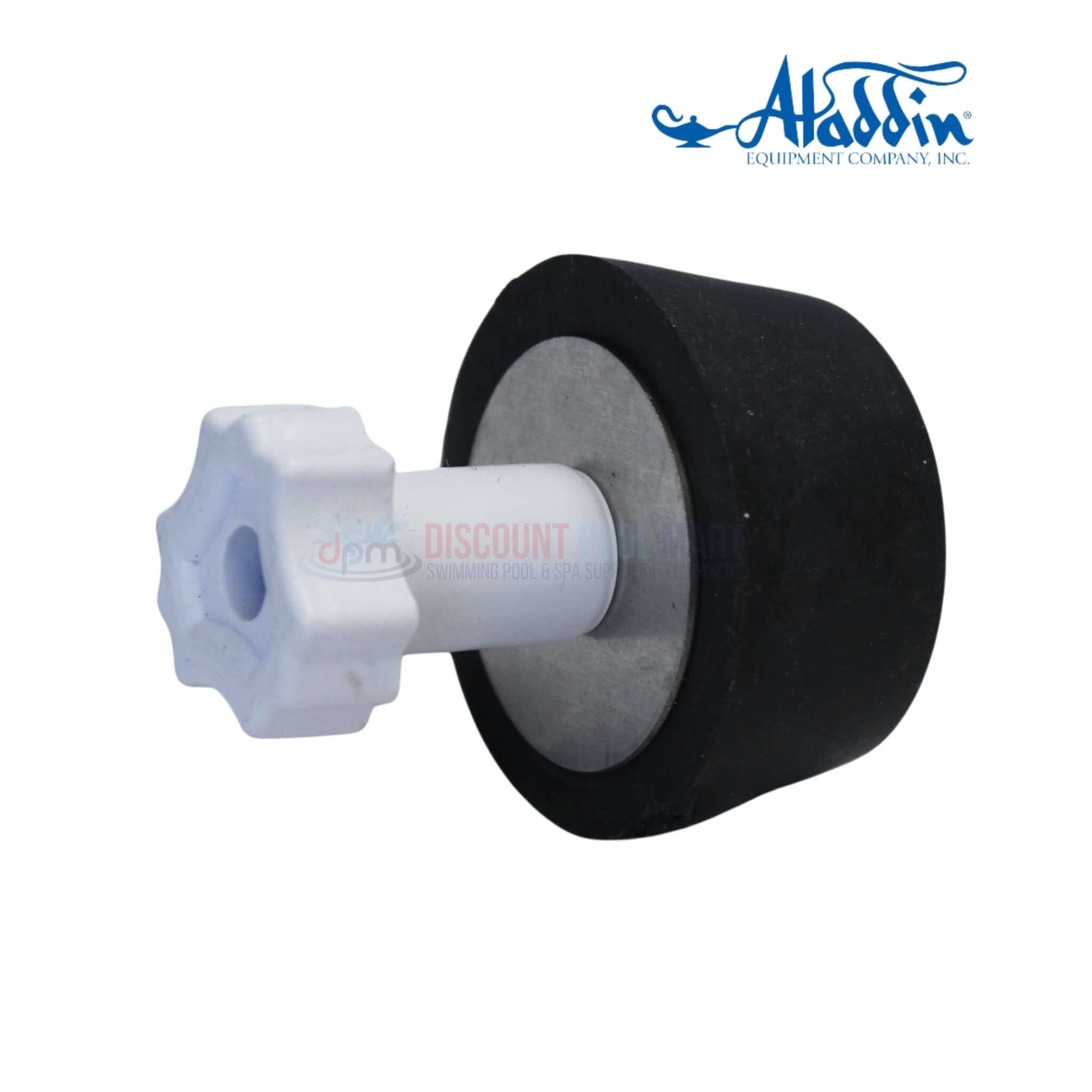Aladdin Pressure Test Rubber Plug 1.25" | 800-7 shown from the side, featuring durable rubber, used for sealing pool plumbing. Discount Pool Mart.