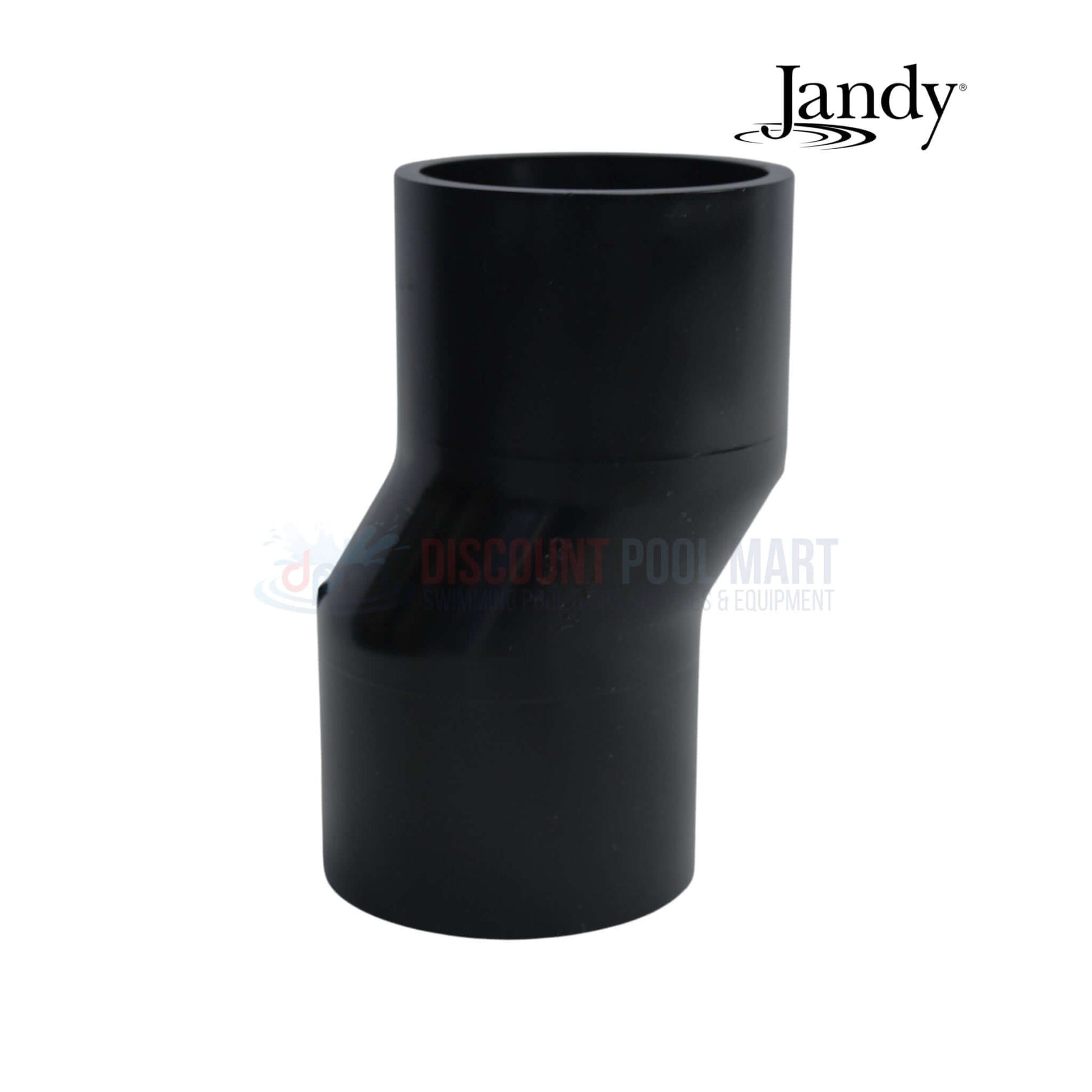 8044 | Jandy Backwash Valve 2" Versa Coupling, black adapter fitting for pool installations, from Discount Pool Mart.