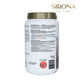 82132 | Sirona Spa Chlorinating Granules 4lb container with clear label details, ideal for hot tubs from Discount Pool Mart.