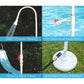 Hydrotools Poolside Outdoor Shower features 360° shower head, flow control valve, foot bath, standard hose adapter - SKU 89031, Discount Pool Mart.