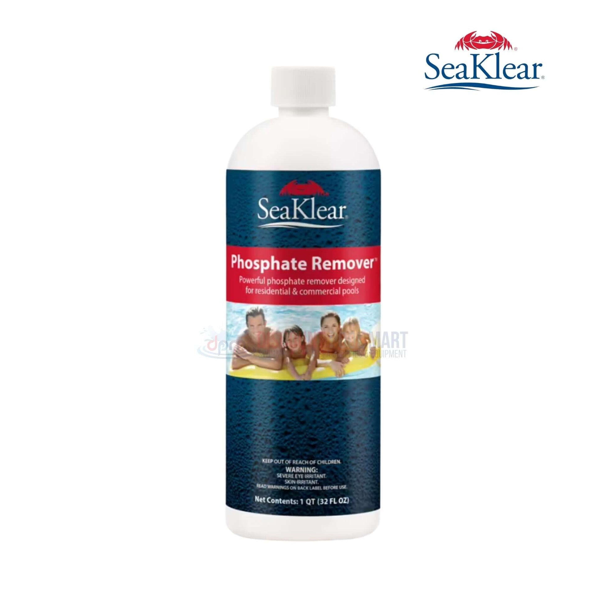90207SKR | SeaKlear Pool Water Phosphate Remover | 32oz bottle, designed for pools, by Discount Pool Mart, effective for high-demand environments.